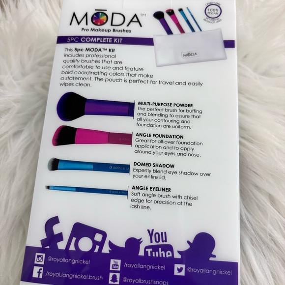 💝NIB Moda makeup brushes💝 - Picture 5 of 6